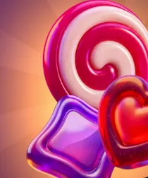 Lollipop and sweets, artwork of the third Dazard bonus stage