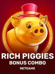 Rich Piggies: Bonus Combo, Slot von NetGame bei Dazard